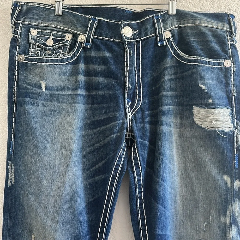 Rare True Religion BlueLabel Ricky SuperT in 